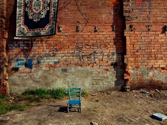  ALBERT JODAR _ el patio de la familia cortés, barcelona, 2012 