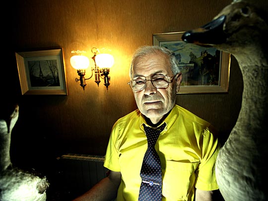  ALBERT JODAR _ un taxidermista jubilado 