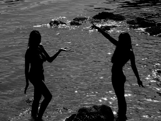  ISAAC RIBA [Barcelona] _ bany en b/n 