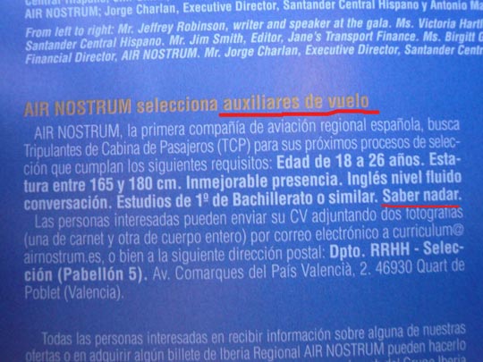  ARACELI SEGARRA _ nunca seré azafata, no se nadar 