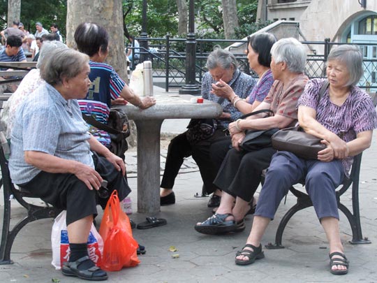  ANA SANCHEZ _ después de trabajar como chinos (chinatown, ny) 