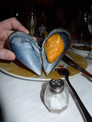  BERTO ROMERO _ mejillón grande como salero 