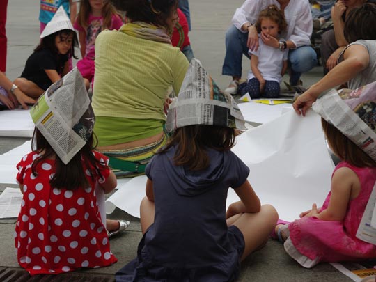  CARLOS DOMPER _ gorro de papel para niños 