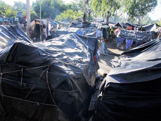  HANNA QUEVEDO _ campamento en protesta a los efectos del nemagón 