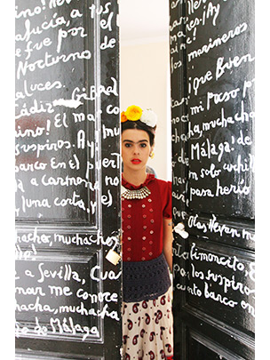  HANNA QUEVEDO _ como ser frida con sandra lara en la casa invisible, málaga 