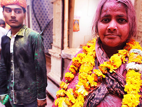  HANNA QUEVEDO _ holi, vrindavan, uttar pradesh, india, 2014 