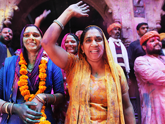  HANNA QUEVEDO _ holi, vrindavan, uttar pradesh, india, 2014 