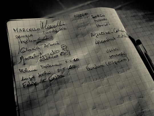  MARCELO AURELIO _ libro de visitas, sta. sabina 