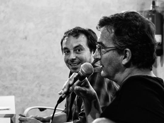  MARCELO AURELIO _ mattia insolera y bru rovira en caja azul 