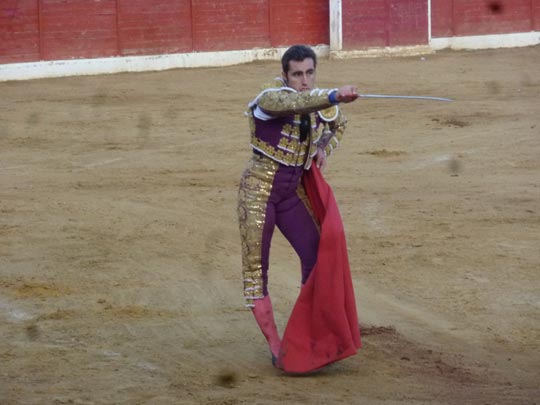  ALICIA OTAEGUI _ colón disfrazado de matador 