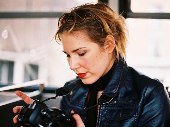  SARA COSTA _ preparando la cámara 