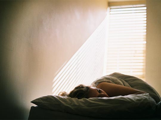  SARA COSTA _ sleeping in angela's bed 