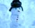  [CAPTURA / snow man tiene frio] 